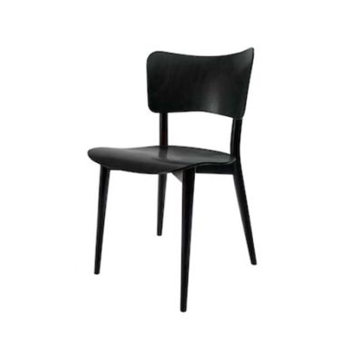 Cross-Frame Chair black