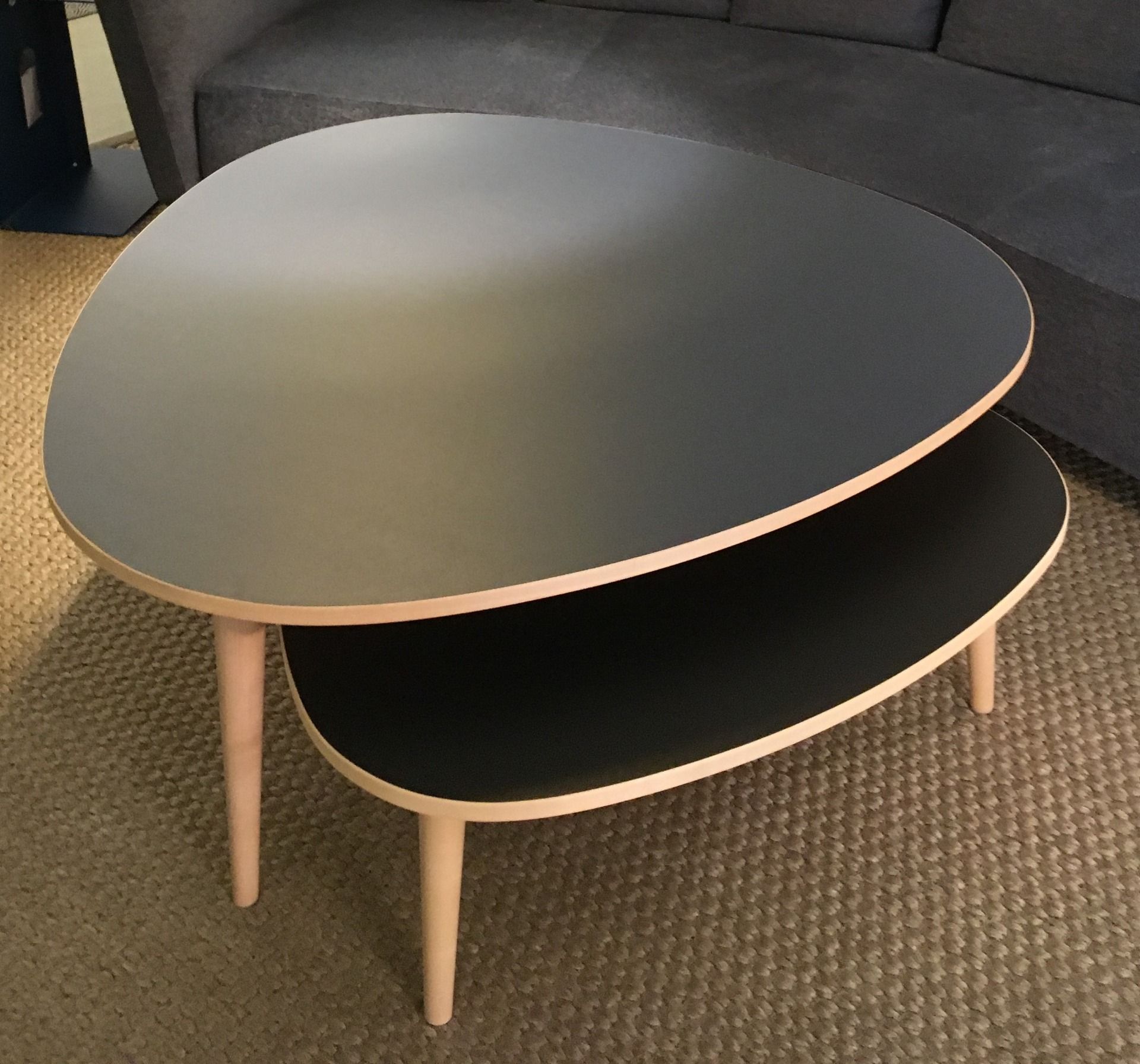 Three-Round Table low and small